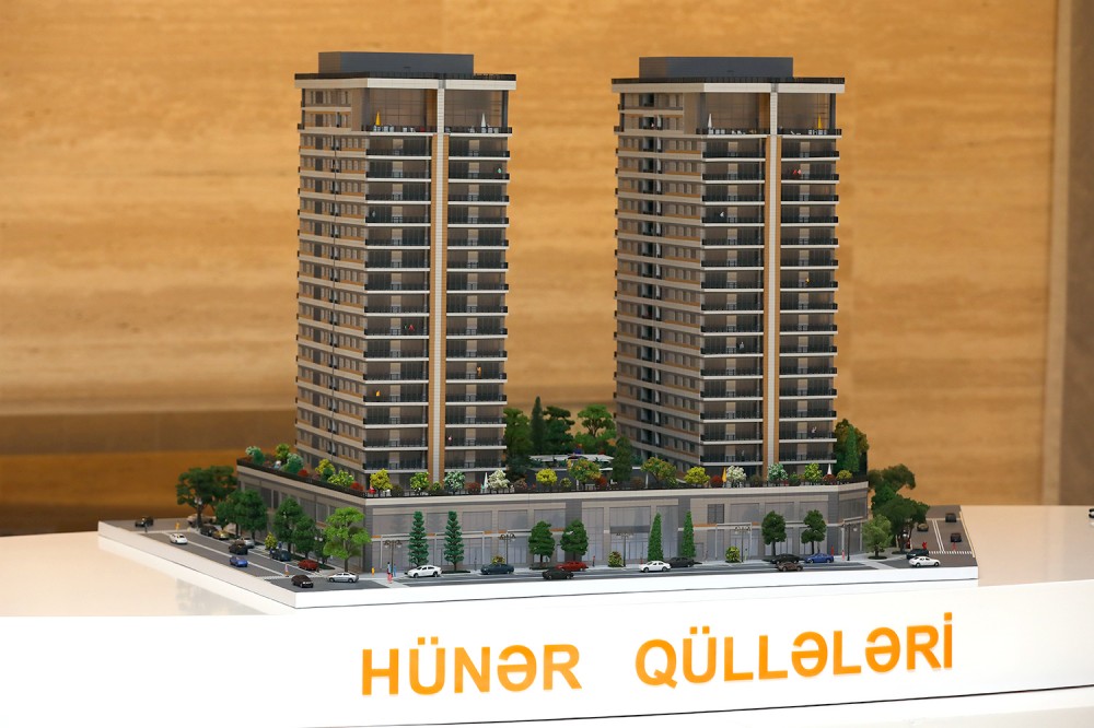 1 mənzil sizdən, əlavə 14 otaq bizdən! - “Hünər Qüllələri”nin təqdimatı oldu (FOTO-VİDEO)