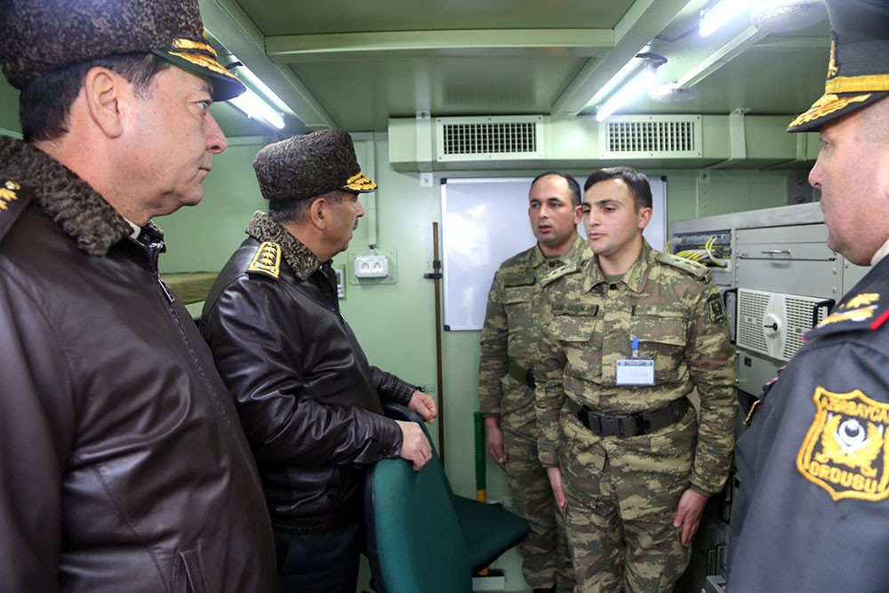 Nazir hərbi obyektin açılışını etdi - FOTO