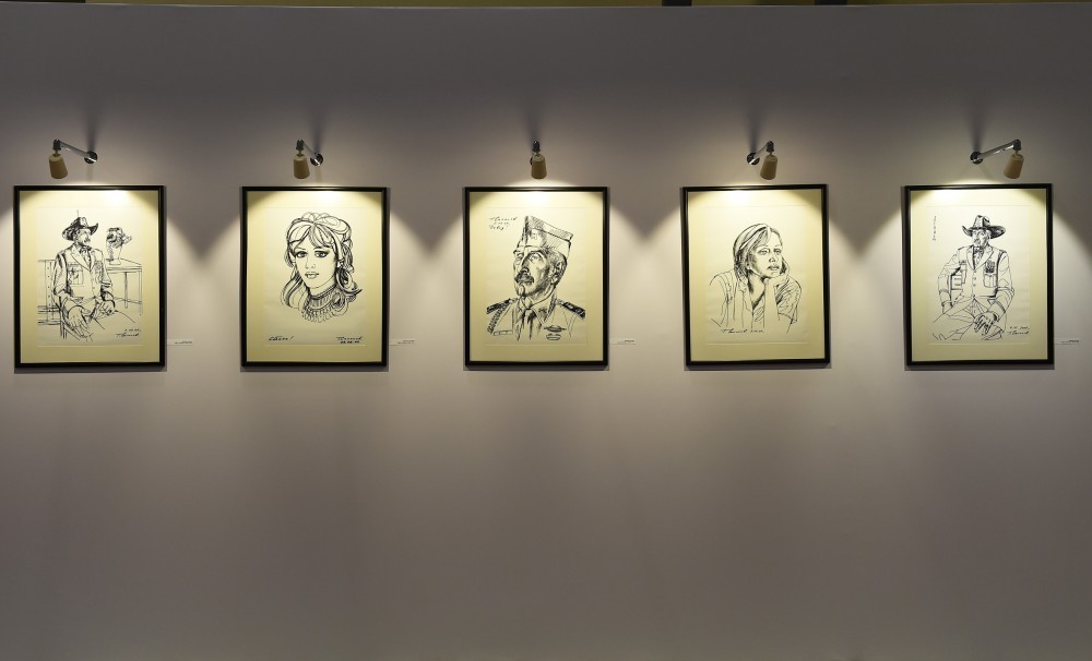 İlham Əliyev Tahir Salahovun 90 illik yubiley sərgisində - FOTOLAR