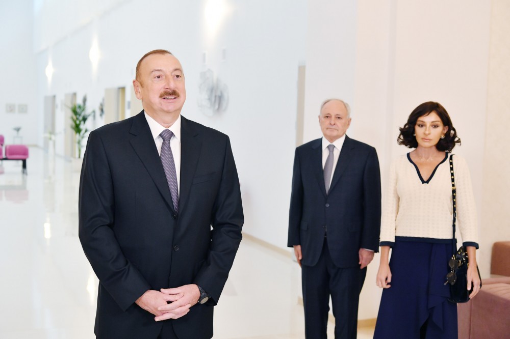 İlham Əliyev Elmi-Tədqiqat Tibbi Bərpa İnstitutunda - FOTOLAR