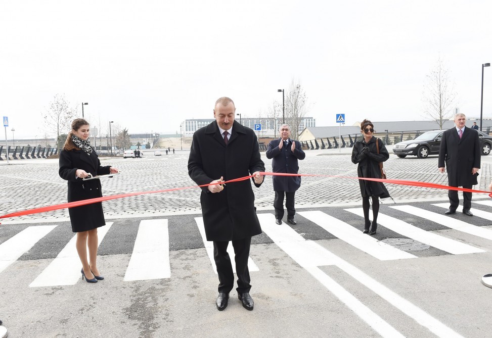 İlham Əliyev və xanımı “Bakı Ağ Şəhər”də - FOTOLAR