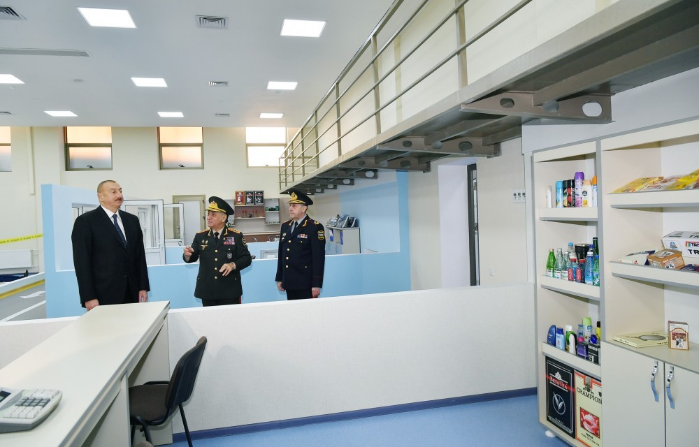 Ramil Usubov dövlət başçısına raport verdi - FOTOLAR