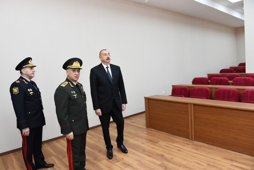 Ramil Usubov dövlət başçısına raport verdi - FOTOLAR