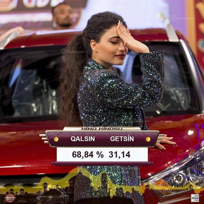 "Maşın" şouda səslər səhv hesablandı - FOTO