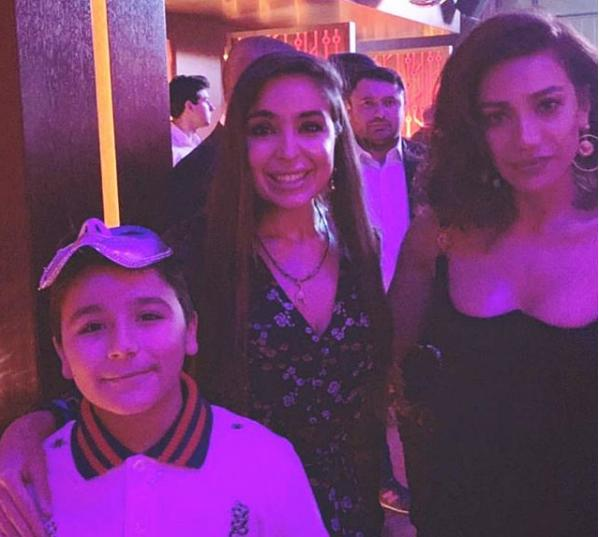 Röya Leyla Əliyeva ilə - FOTO