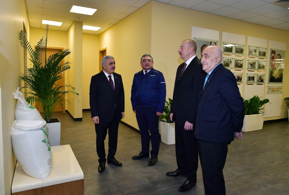 İlham Əliyev “SOCAR karbamid” zavodunun açılışında - FOTOLAR-YENİLƏNİB