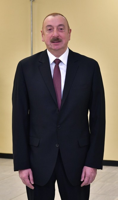İlham Əliyev “SOCAR karbamid” zavodunun açılışında - FOTOLAR-YENİLƏNİB