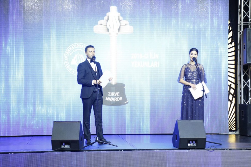Ulu Öndərin, sizə zirvə arzulayıram ifadəsindən doğan “Zirvə” -  Azər Əliyev “Zirve Awards-2018”-də (FOTO-VİDEO)
