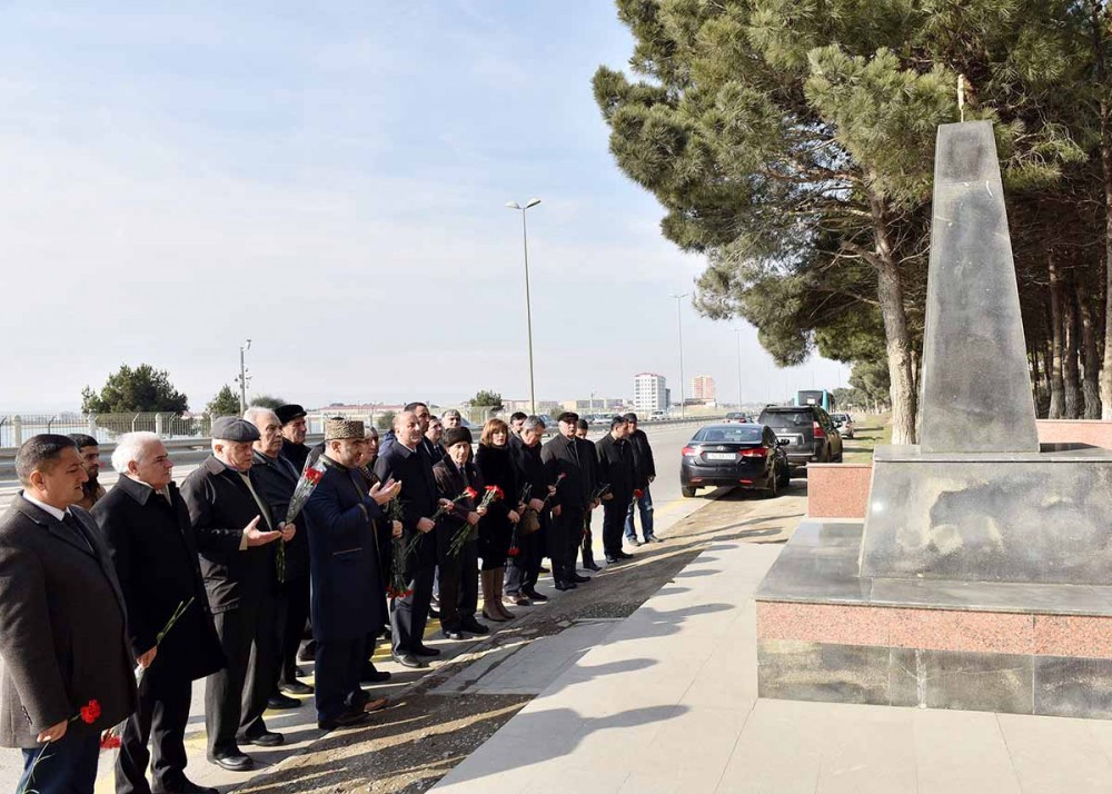 Sumqayıtda anım tədbiri - FOTO