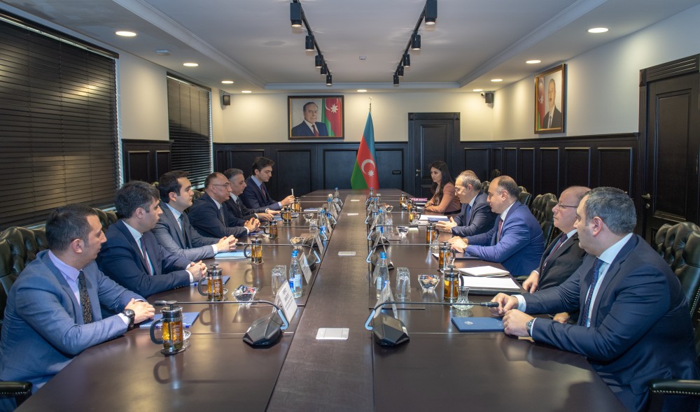 Cabbarov və Qoşqarlı Anlaşma Memorandumu imzaladı - FOTO