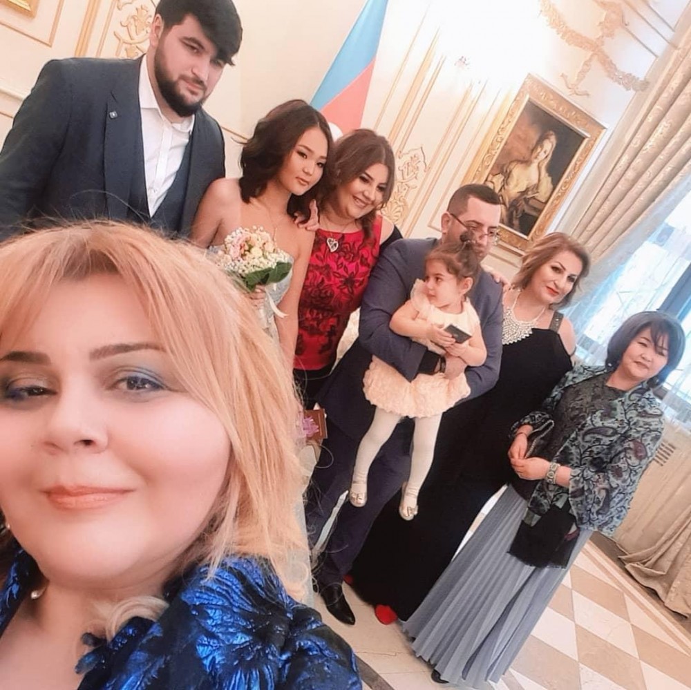 Azərbaycanlı bəstəkarın oğlu qırğız xanımla NİŞANLANDI - FOTO-VİDEO