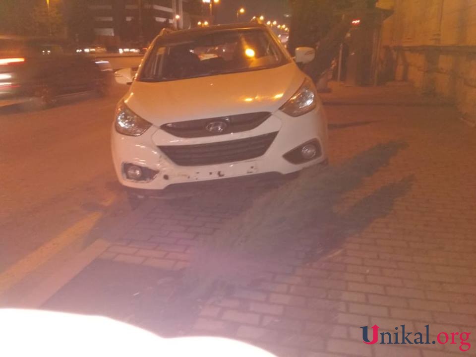 Müğənninin həyat yoldaşı qəza törətdi: avtomobilin nömrəsini çıxarıb apardılar... - FOTOLAR