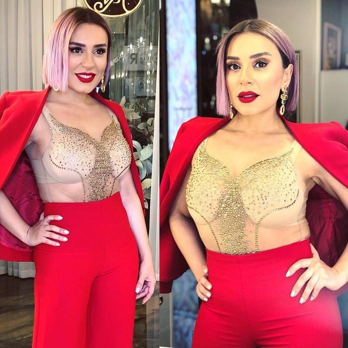 Tünzalənin geyimi tənqid olundu - FOTO