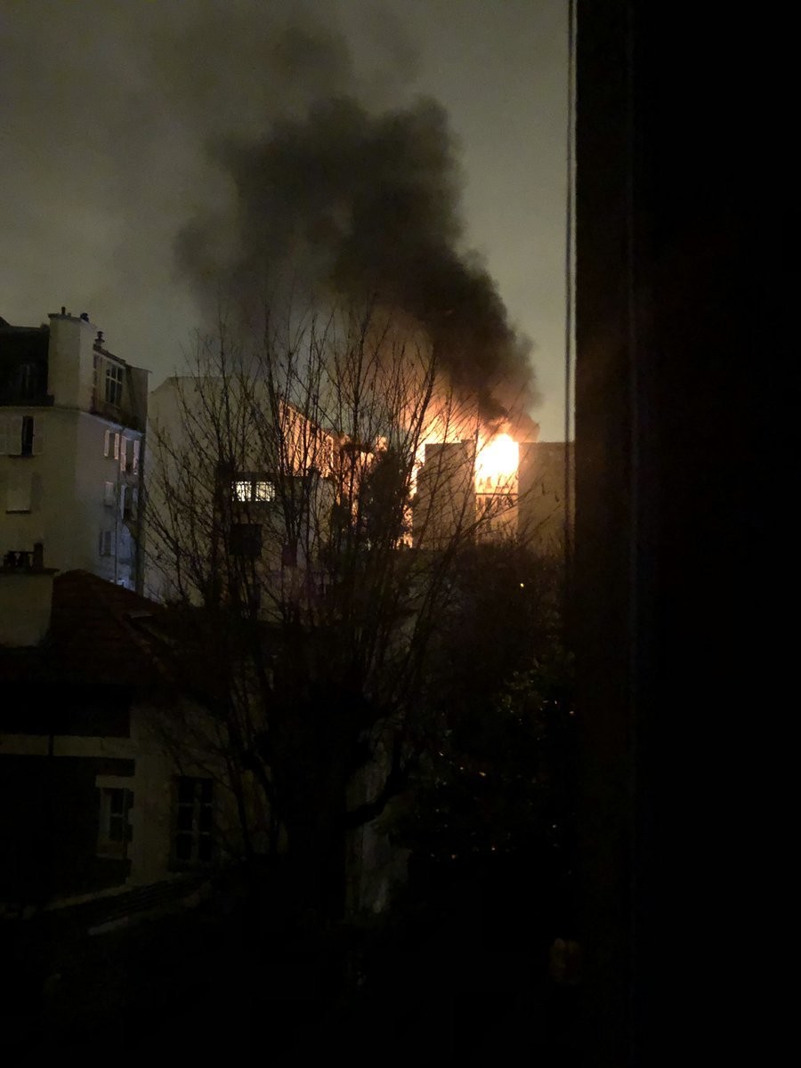 Parisdə güclü yanğın - 7 ölü, 28 yaralı (FOTO)