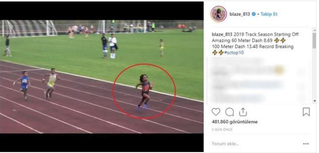 Bütün dünya bu uşaqdan danışır - Usain Boltla müqayisə edilir