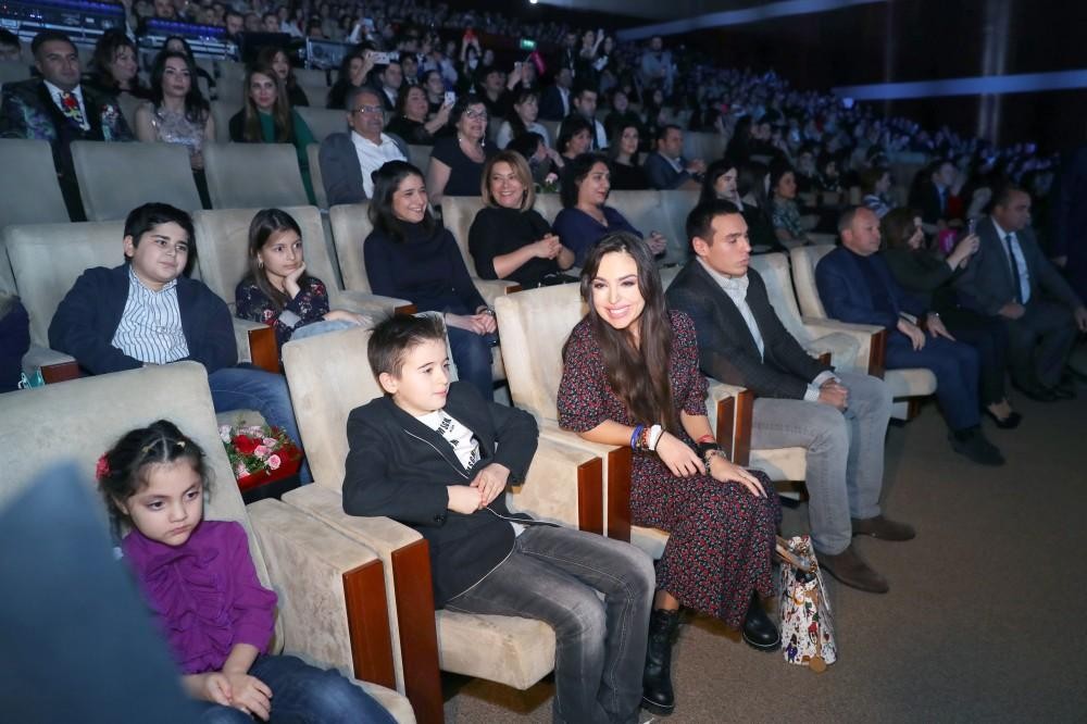 Leyla Əliyeva övladları ilə “Zima-2019”  festivalında - FOTOLAR