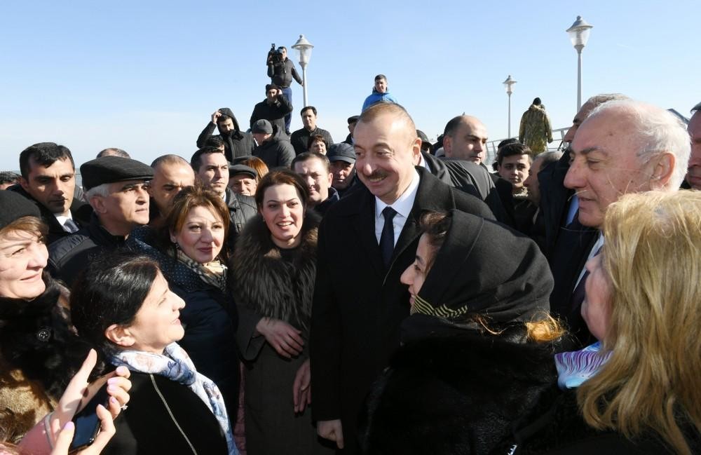 Prezidentin sumqayıtlılarla maraqlı DİALOQU - "Bu il bu məsələ həll olunmalıdır" - FOTOLAR
