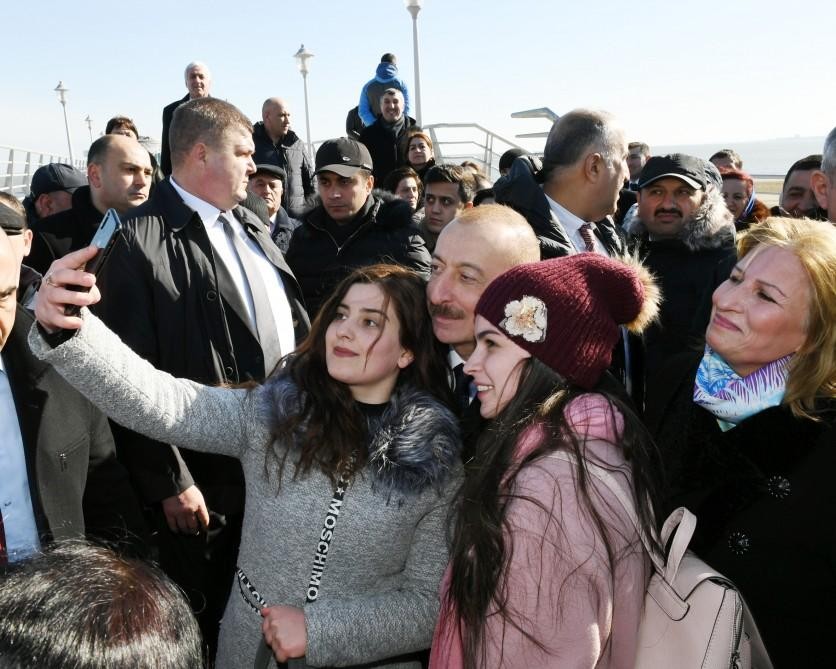 Prezidentin sumqayıtlılarla maraqlı DİALOQU - "Bu il bu məsələ həll olunmalıdır" - FOTOLAR