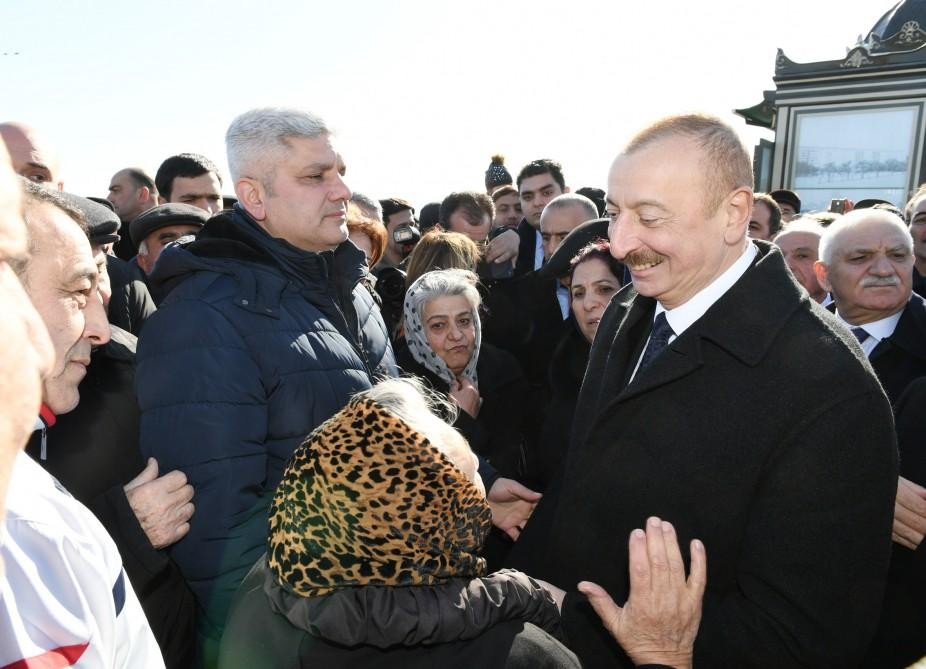 Prezidentin sumqayıtlılarla maraqlı DİALOQU - "Bu il bu məsələ həll olunmalıdır" - FOTOLAR