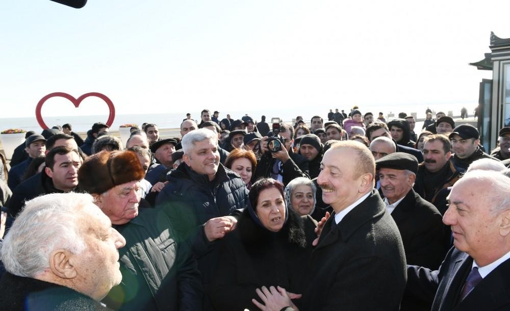 Prezidentin sumqayıtlılarla maraqlı DİALOQU - "Bu il bu məsələ həll olunmalıdır" - FOTOLAR