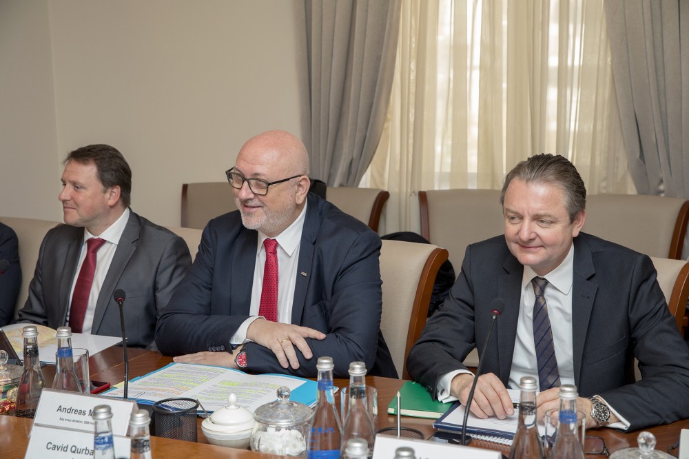 İkitərəfli əməkdaşlıq əlaqələri müzakirə olundu - FOTOLAR