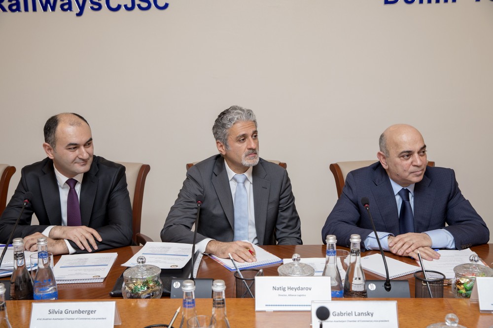 İkitərəfli əməkdaşlıq əlaqələri müzakirə olundu - FOTOLAR