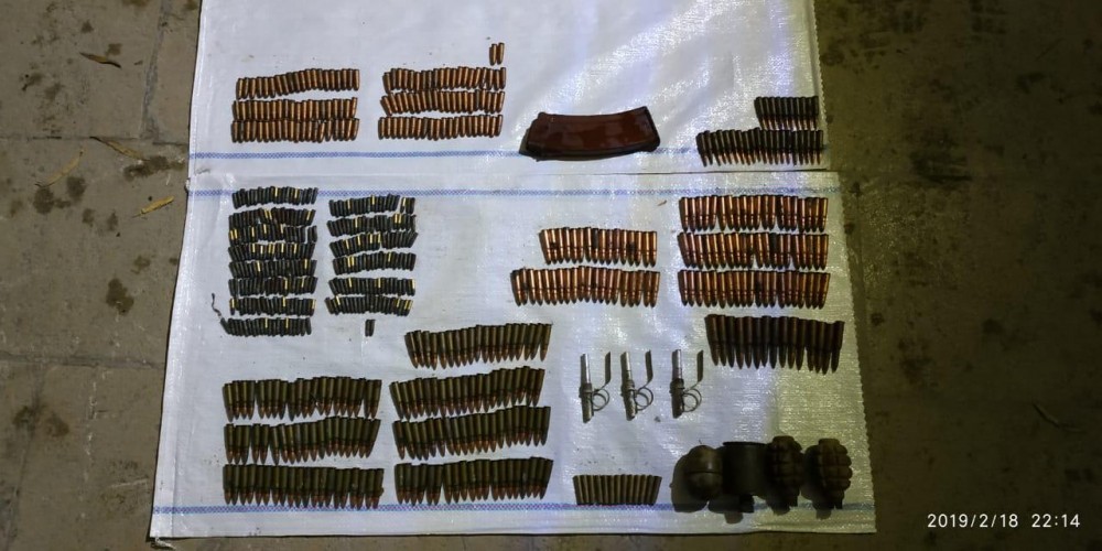 704 partlamamış hərbi sursat aşkarlandı - Kürdəxanıda  (FOTO)