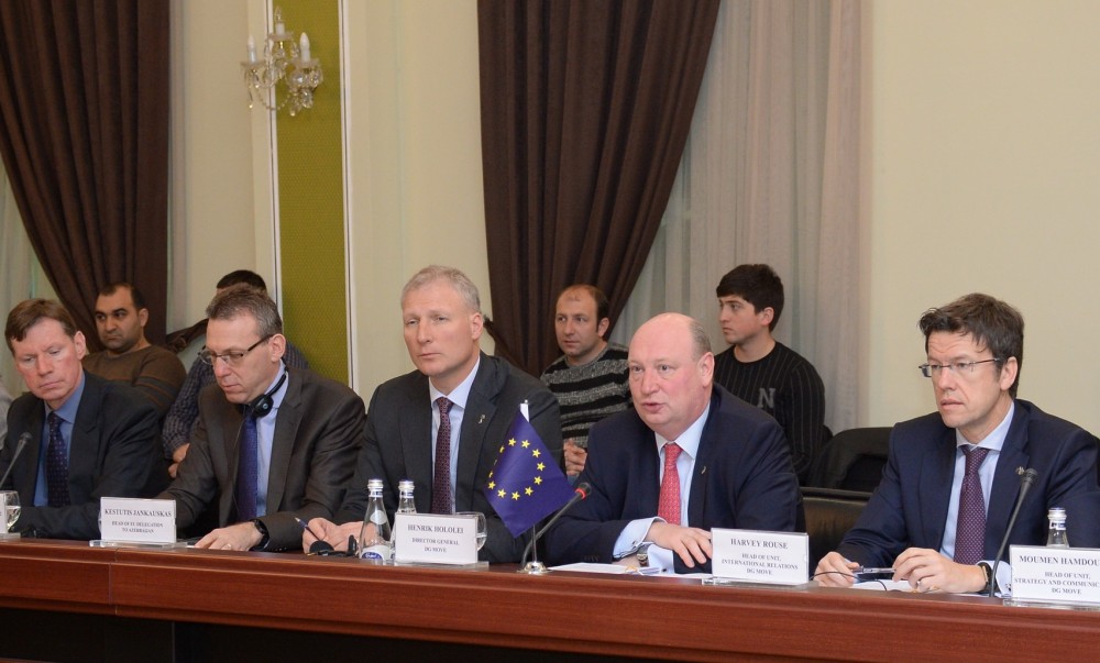 Nəqliyyat Dialoqunun ilk iclası keçirildi - FOTO