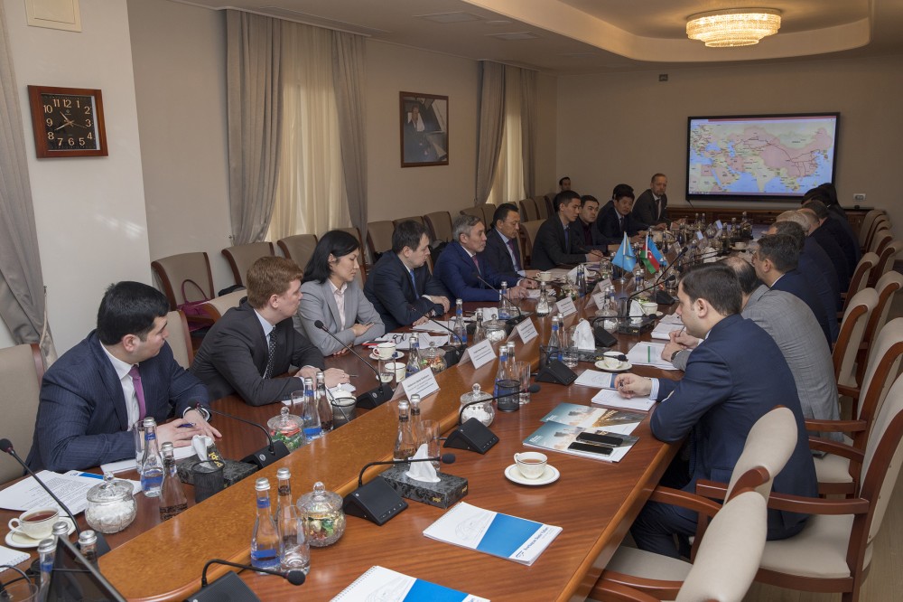 Cavid Qurbanovla Sauat Mınbayev arasında ikitərəfli görüş oldu - FOTOLAR