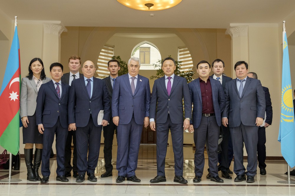 Cavid Qurbanovla Sauat Mınbayev arasında ikitərəfli görüş oldu - FOTOLAR