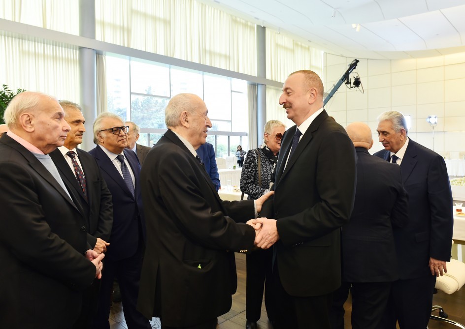 Cabir  və Tahir qardaşlarının prezidentlə səmimi söhbəti - FOTOLAR