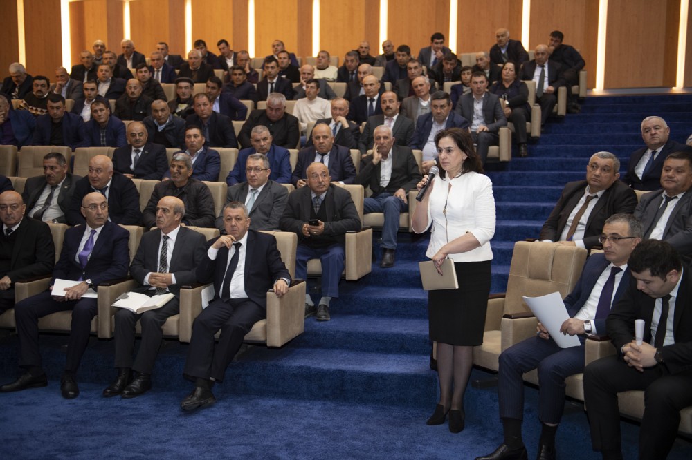 İnam Kərimov Şəkidə müşavirə keçirdi - FOTOLAR