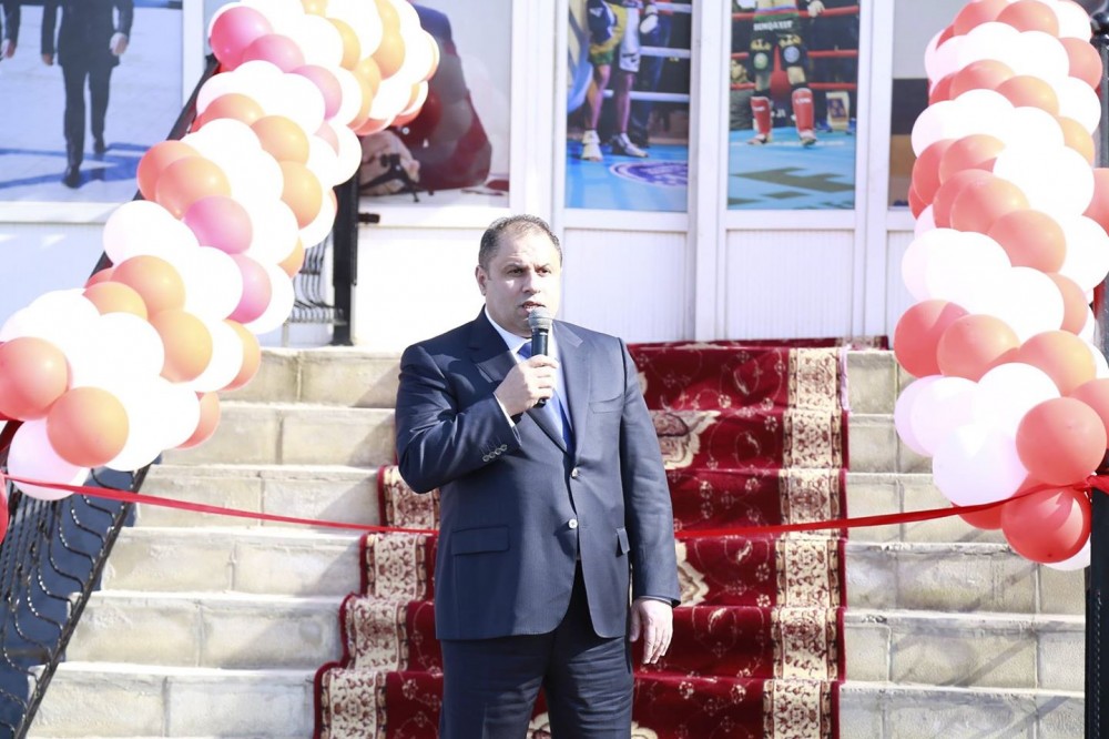 “Zirvə” Bİ Klublarının Sumqayıtda boks zalı açıldı - FOTO-VİDEO