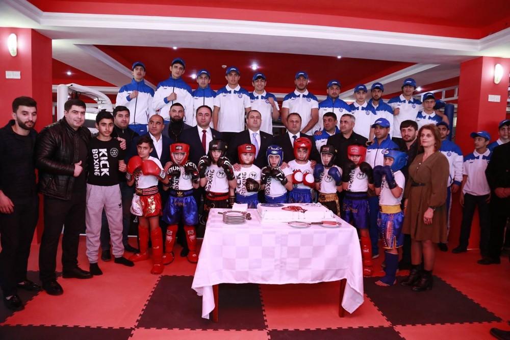 “Zirvə” Bİ Klublarının Sumqayıtda boks zalı açıldı - FOTO-VİDEO