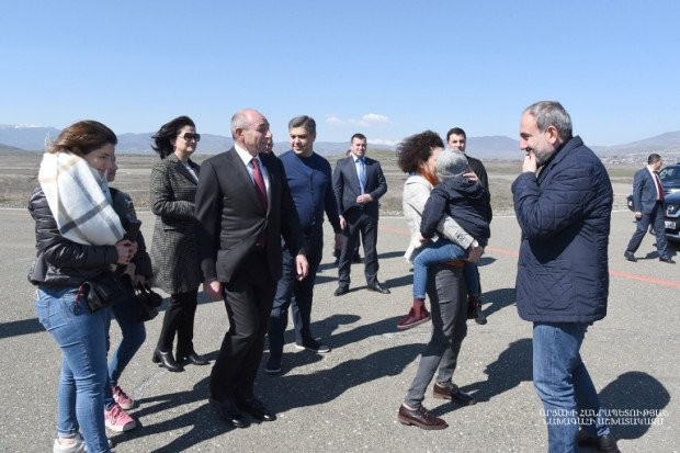 Paşinyan Qarabağa gəldi - FOTO