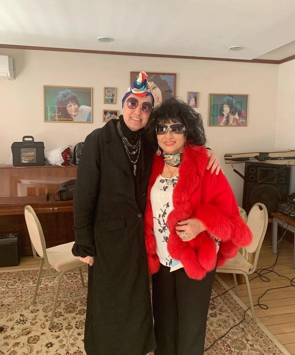 Samiraldo Zeynəb Xanlarova ilə görüşdü - FOTO