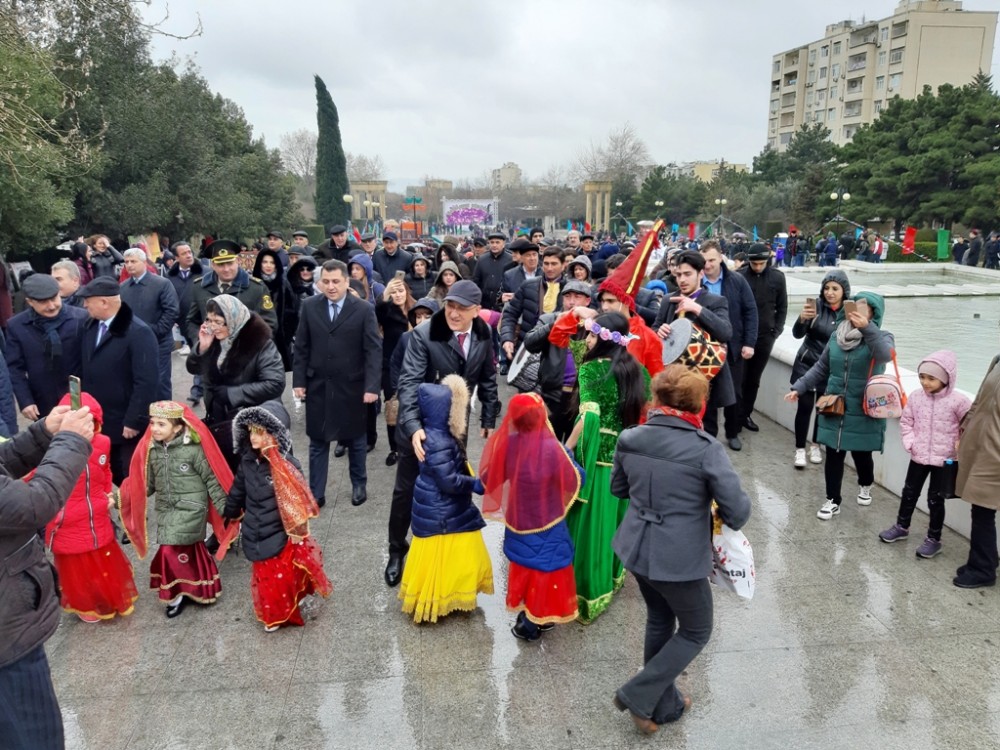 Nizami rayonunda İlaxır çərşənbə qeyd edildi - FOTOLAR