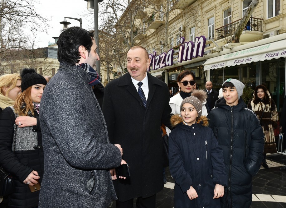 Bakıda keçirilən Novruz şənliyindən maraqlı - FOTOLAR