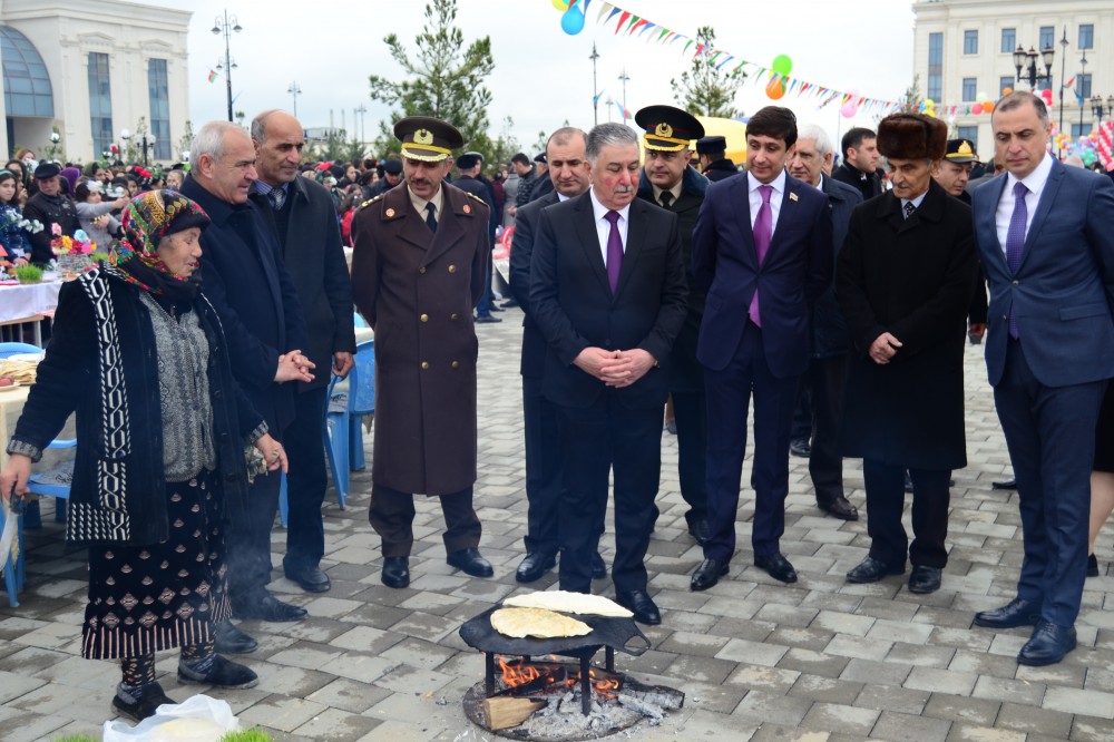 Ağdaşda bayram tədbiri keçirildi - FOTO
