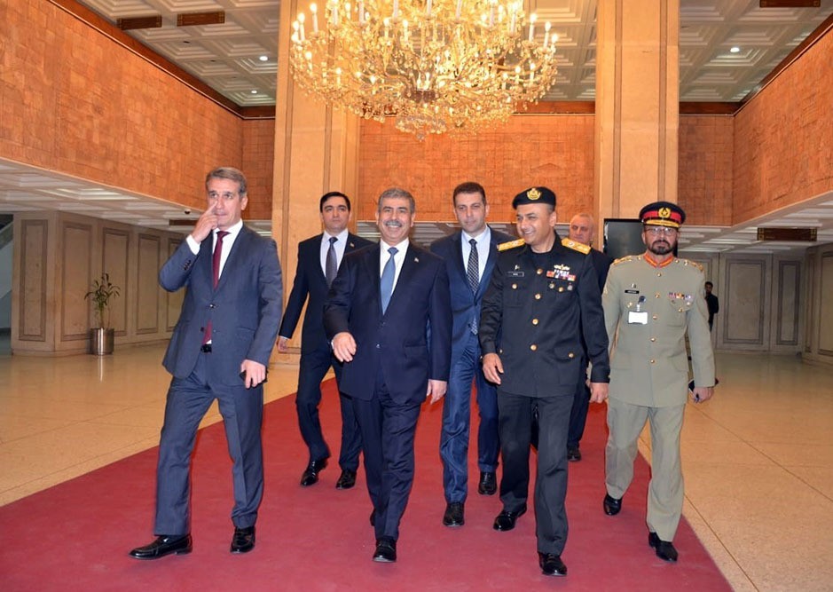 Pakistanla hərbi əməkdaşlıq gündəmdə - FOTO