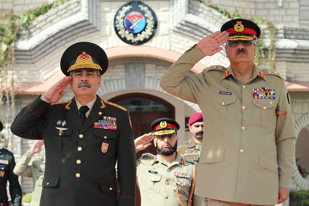 Azərbaycanla Pakistan arasında hərbi müzakirə - FOTO