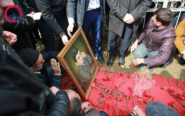 Aydın Xırdalanlı torpağa tapşırıldı - FOTO
