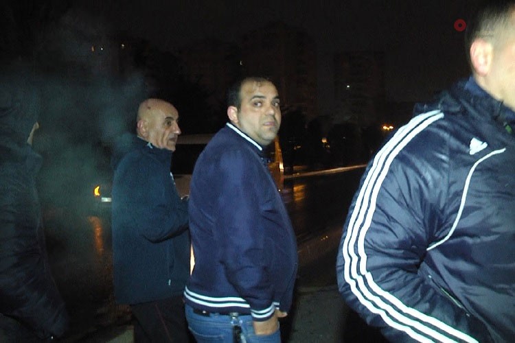 Bakıda polis qəza törətdi - VİDEO