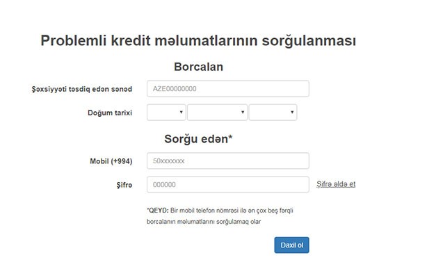 Kredit borcu silinən vətəndaşların siyahısı açıqlandı - FOTO
