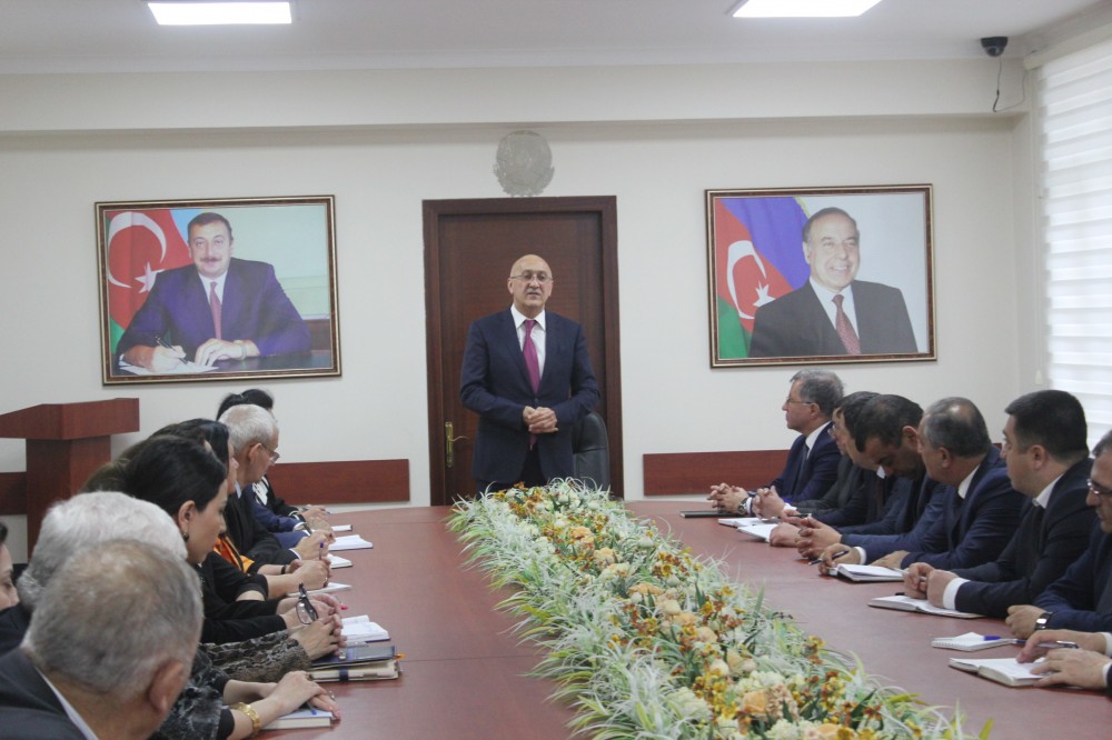 Arif Qasımov bu vəziyyətlə bağlı iclas keçirdi - FOTOLAR