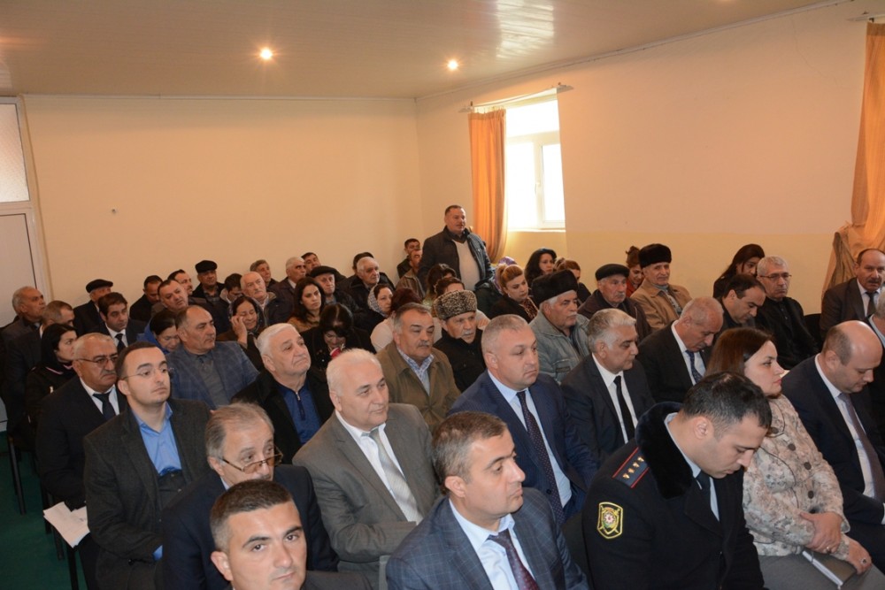 Sanqaçalda sakinləri ilə növbəti səyyar görüş keçirildi - FOTOLAR