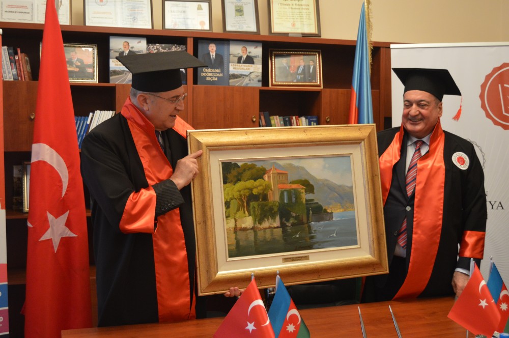 Kooperasiya Universiteti və İstanbul Aydın Universiteti arasında protokol imzalanıb - FOTO