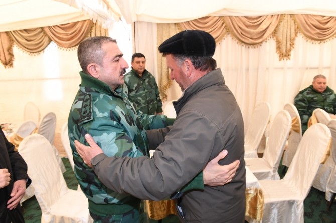 Elçin Quliyev Ermənistanla sərhəddə - FOTO