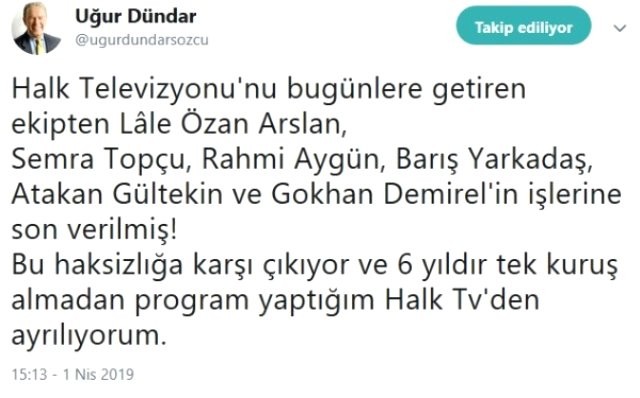 Məşhur aparıcı istefa verdi: "Bu haqsızlığa qarşı çıxıram" (FOTO)