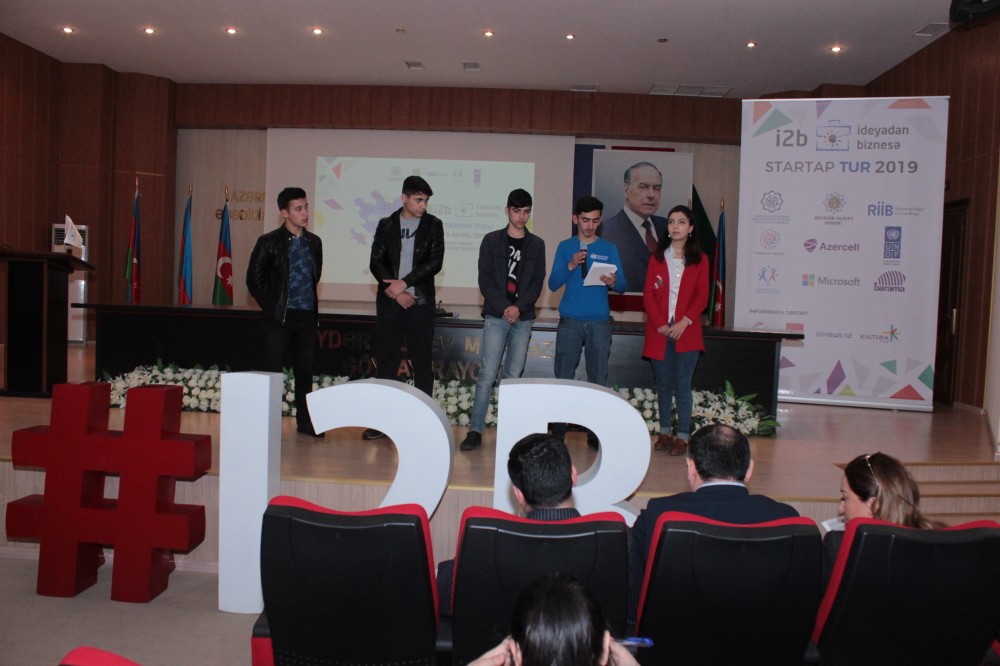 Göyçayda 3 innovativ layihə “İdeyasını Biznesə” çevirmək şansı qazandı 